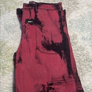 NWT kids Pink and Black Tie-Dye Pants